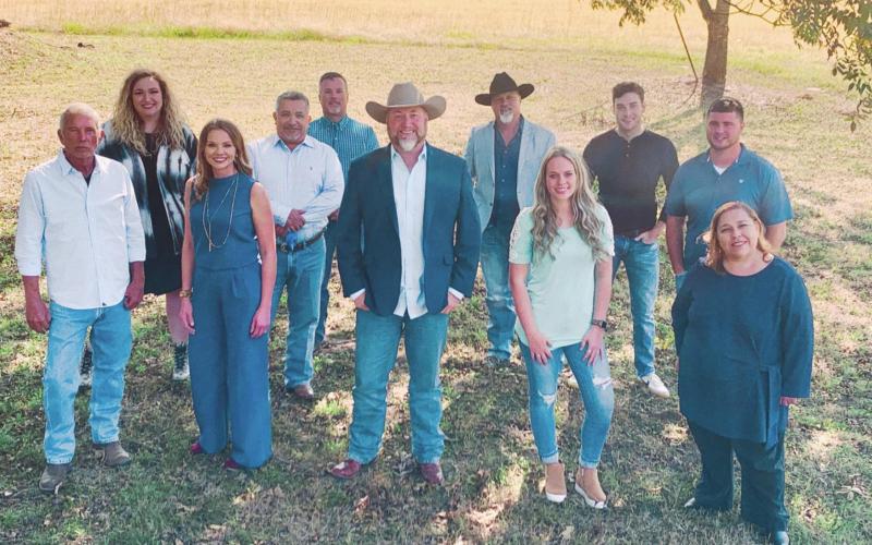 Pictured left to right: Chuck Zachry, Jordan Redfearn, Jamie Cody, Pedro Cano, Jay McDaniel, Patrick Redfearn, Dean Jennings, Jennifer Morgan, Ben Taylor, Tyler Reeves, and Laura Carroll. COURTESY PHOTO