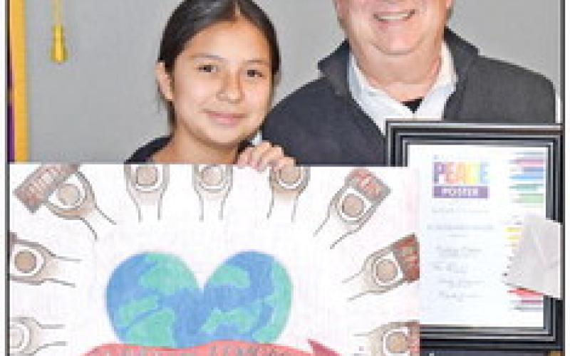 Mount Pleasant Junior High eighthgrader wins Lion’s Club art contest