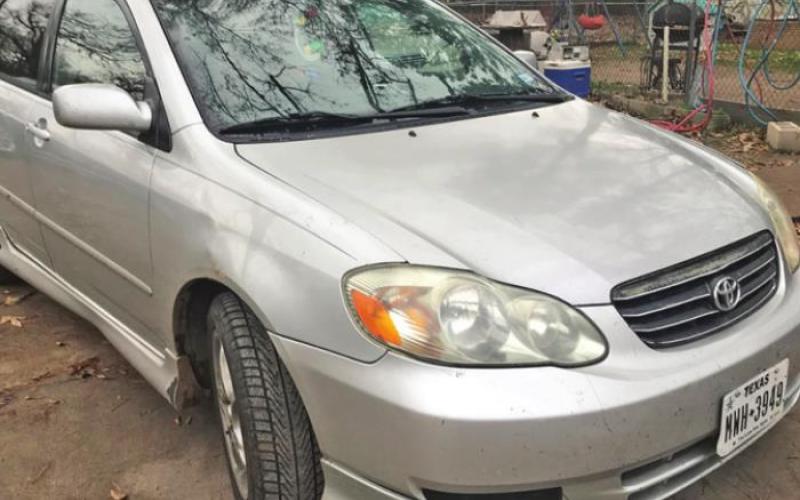 Hooper is known to drive a 2004 silver Toyota Corolla. COURTESY PHOTOS