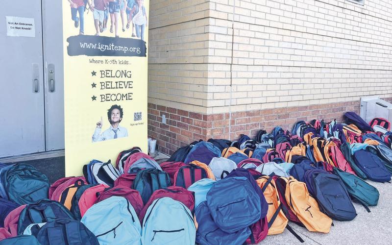 Giving back(pack)