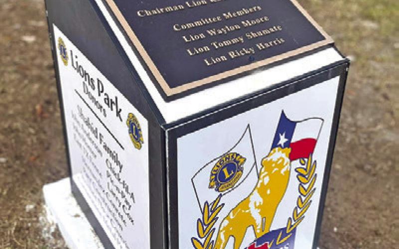 Lions Club new park open to the public