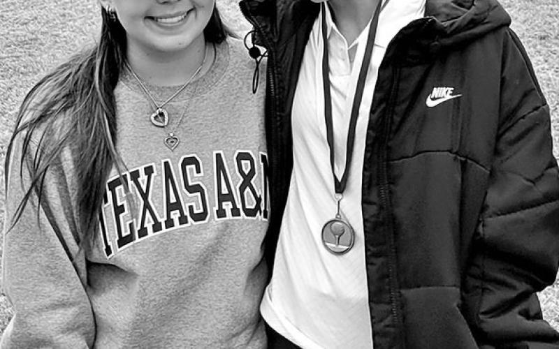 Lady Tiger Golf (L to R) Kate Ball and Kylee Strickland