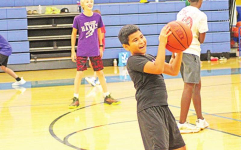 HB hosts volleyball, basketball camps