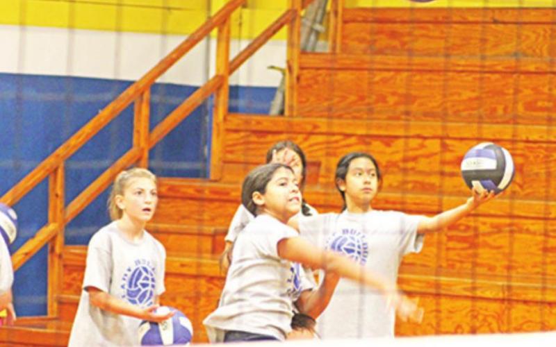 HB hosts volleyball, basketball camps