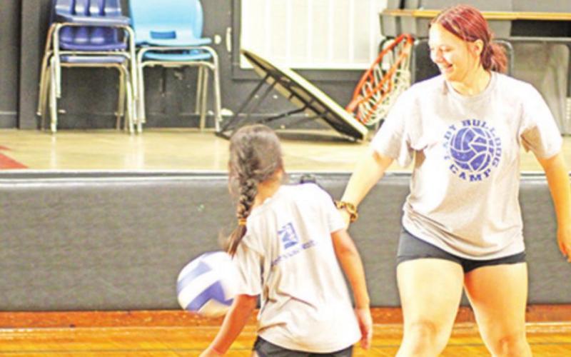 HB hosts volleyball, basketball camps