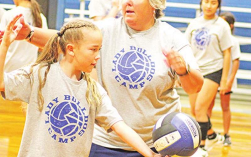 HB hosts volleyball, basketball camps