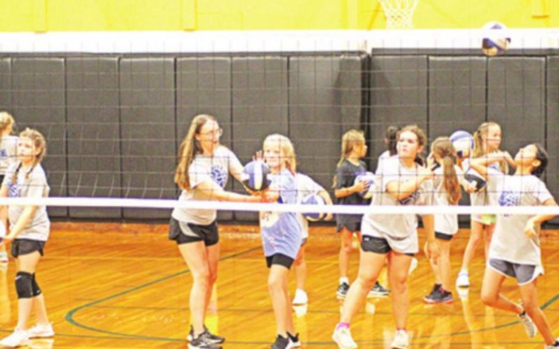HB hosts volleyball, basketball camps