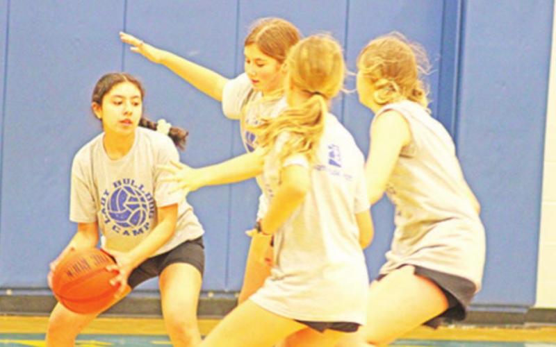 HB hosts volleyball, basketball camps