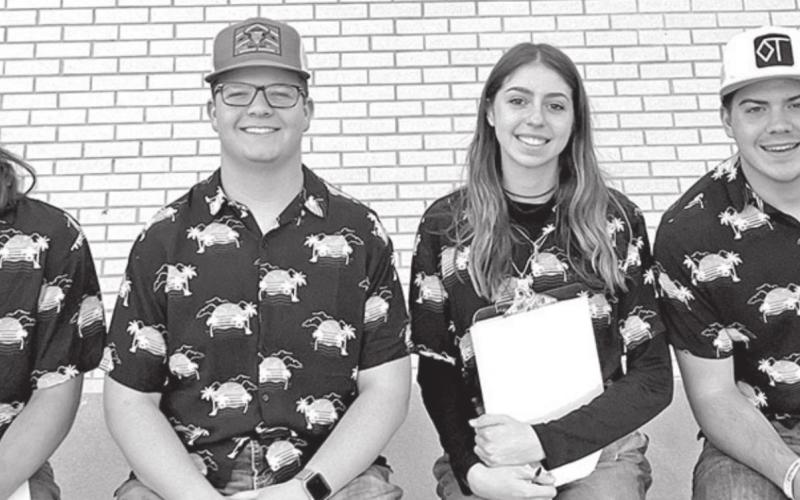 Plant ID team members (L to R): Ethan Easley, Lincoln Ellis, McKinna Wooten, and Jacob Townson COURTESY PHOTO
