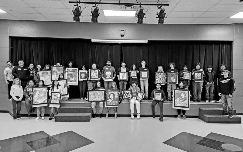 MPHS art students at VASE competition