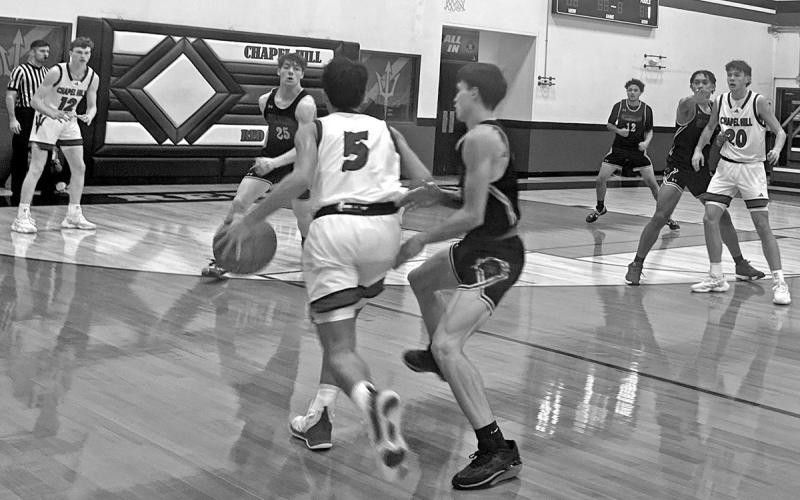 Highlights from Chapel Hill Boys Basketball vs. Sulphur Springs