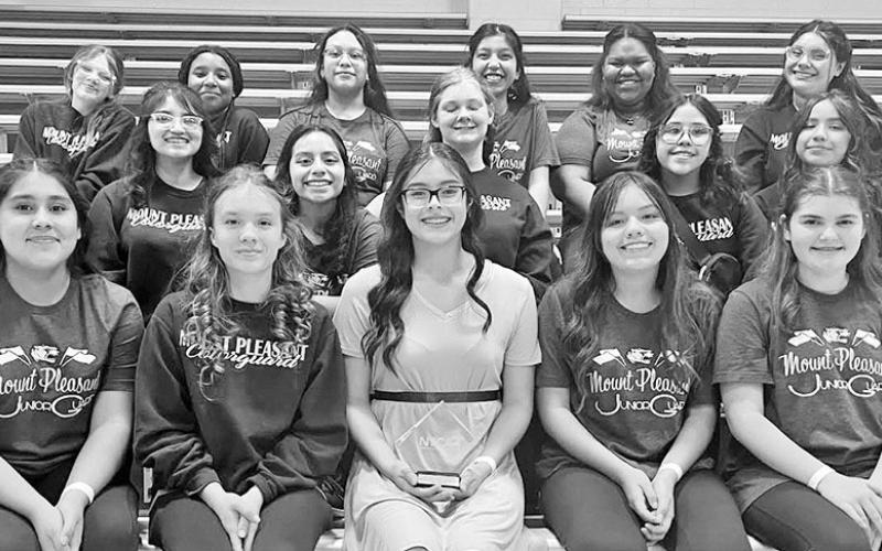 The Mount Pleasant Junior Winter Guard