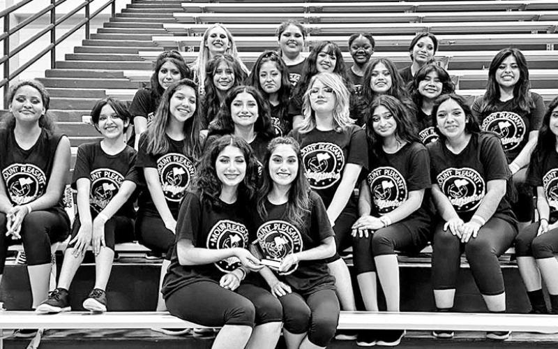 The Mount Pleasant JV B Winter Guard