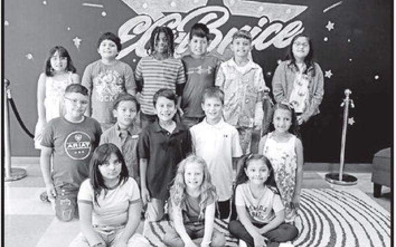 E.C. Brice (L to R): 1st row - Josielyn Moreno, Rowan McCollum, Karla Olmos. 2nd row - Mason Diaz, Giovannie Contreras, Gian Gutierrez, Judah Deal, Braxton Corbin. 3rd row - Avalyn Netro, Gabriel Hernandez, Jamari Meeks, Abraham Martinez, Issac Perez, Kaylyn Andrade