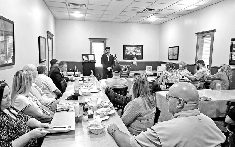 Texas representative talks about latest state updates at local Lion’s Club
