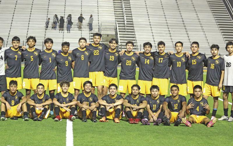 The Mount Pleasant Tiger soccer team will kick off their year Jan. 3 at McKinney Boyd. TRIBUNE PHOTO / QUINTEN BOYD