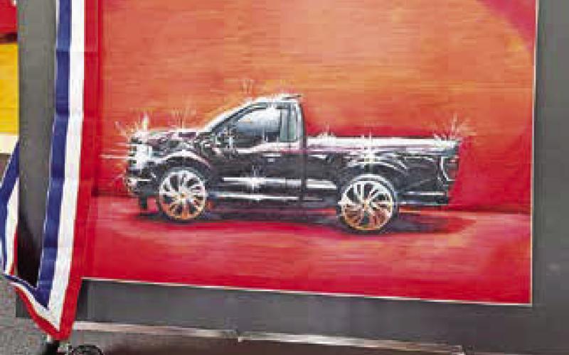 Josue Vega’s 2nd state qualifying piece, AJ’s Truck COURTESY PHOTOS