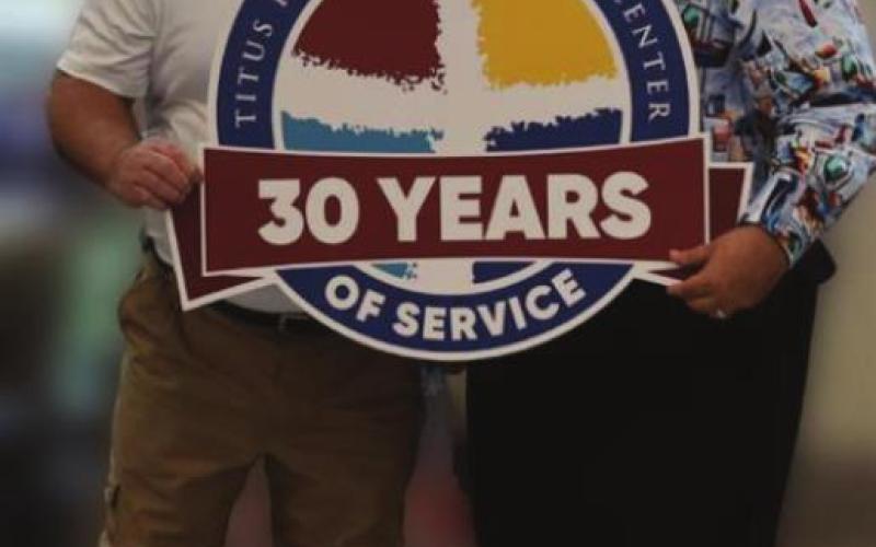Robertson celebrated for 30 years of service