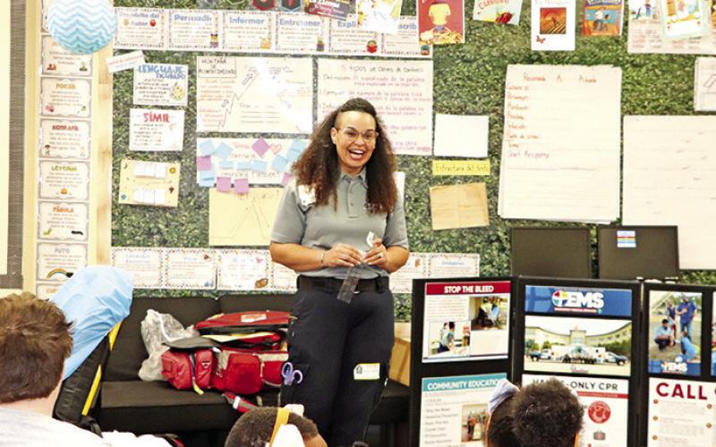 Ashley Robertson from TRMC talks about her exciting career in emergency medicine COURTESY PHOTOS