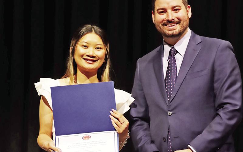 MPHS senior selected for Texas First Congressional Service award