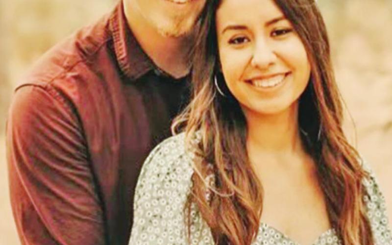Harland Johns was recently named athletic director at Harts Bluff Early College High School. He is pictured with his wife, Ezri, a pre-kindergarten teacher at Harts Bluff. COURTESY PHOTO / THREE BIRDS PHOTOGRAPHY