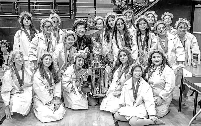 The Mount Pleasant Junior Guard placed 1st in their division and were named the Overall Division Champions.