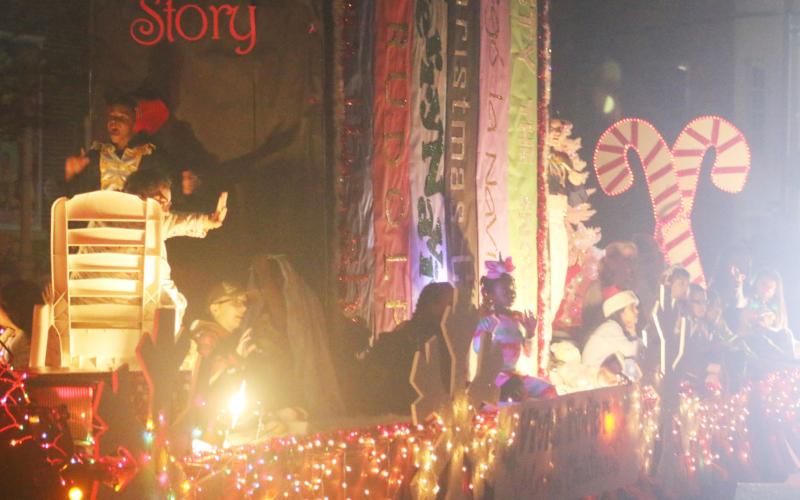 Christmas parade brings cheer to square