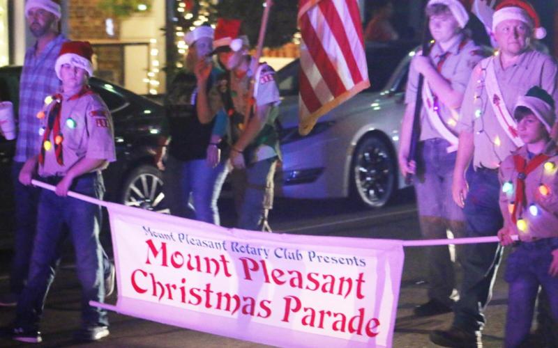 Christmas parade brings cheer to square