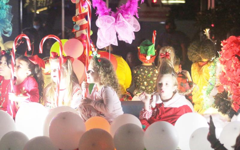 Christmas parade brings cheer to square