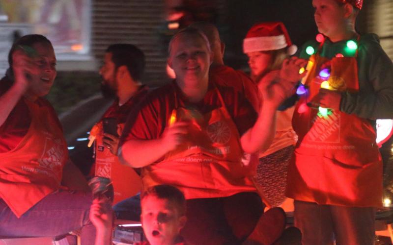 Christmas parade brings cheer to square