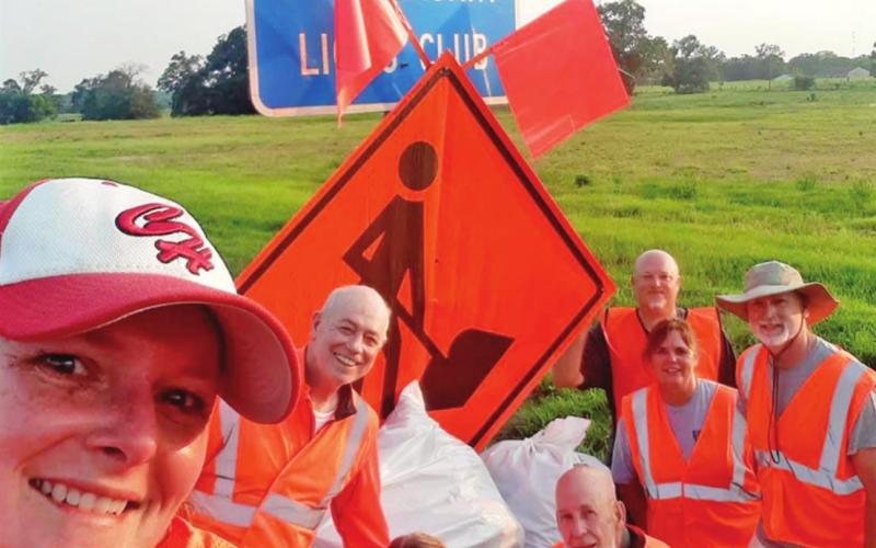 Lions clean up highway