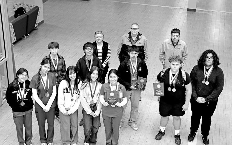 Members of the MPHS UIL Academic teams Courtesy Photo