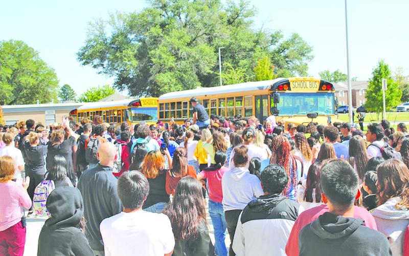 Goin Gold Band celebrates successful competition