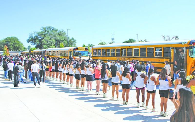 Goin Gold Band celebrates successful competition