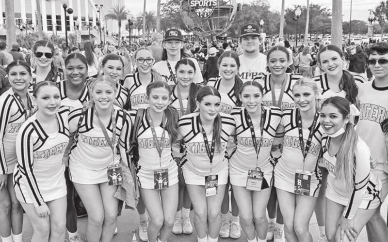 MPHS Cheerleaders place 8th in National competition