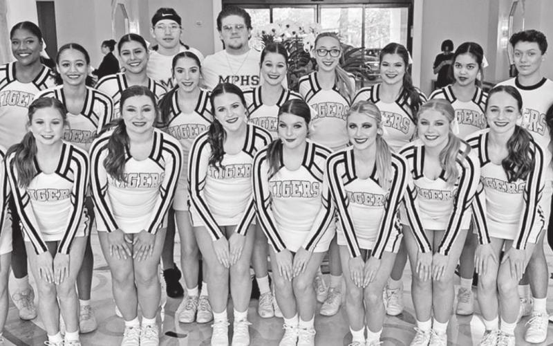 MPHS Cheerleaders place 8th in National competition