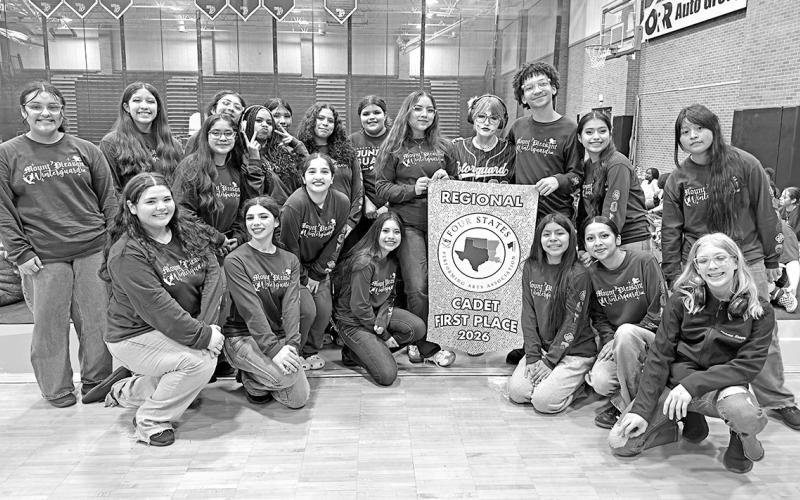 The Mount Pleasant Junior Winter Guard