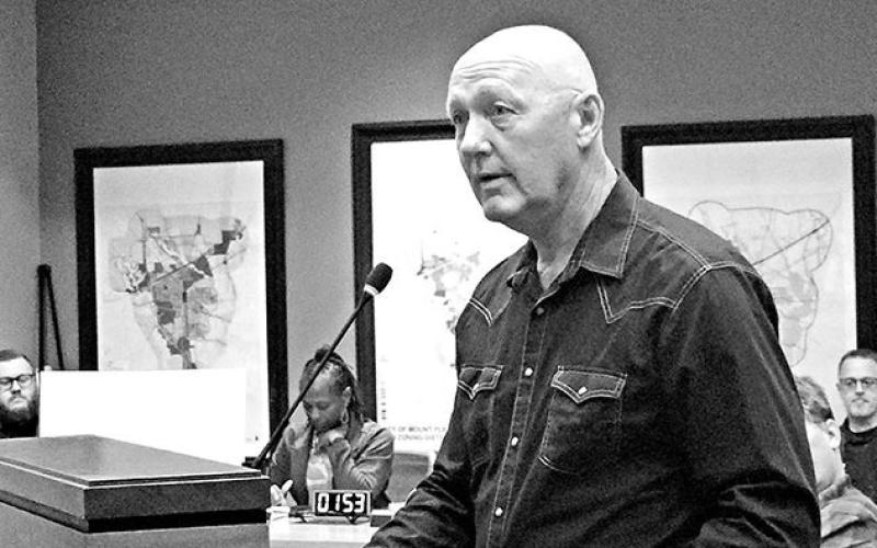 Former interim City Manager Greg Nyhoff wishes all council, new and old, good luck