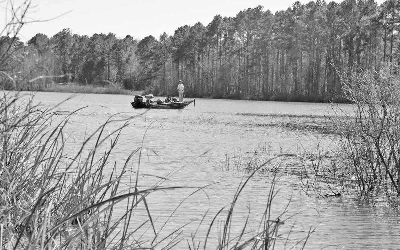 Many mini lakes much better suited for smaller aluminum rigs and kayaks rather than cumbersome fiberglass boats. (Photo by Matt Williams)