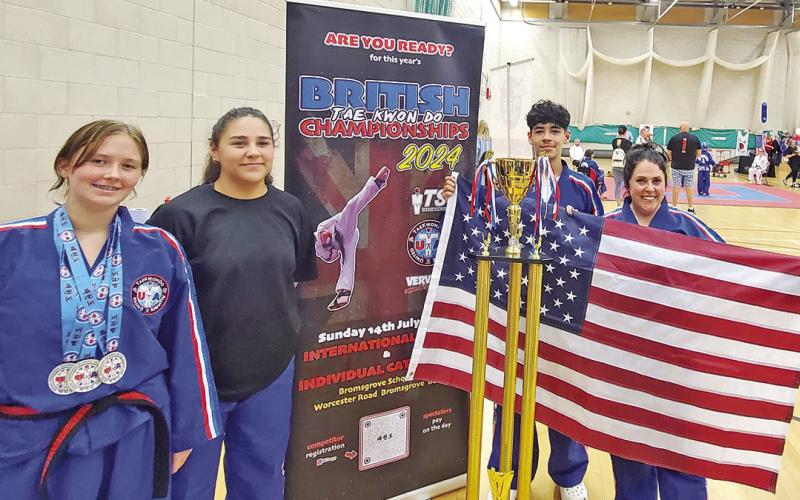 Warrior Martial Arts represented Team USA in England