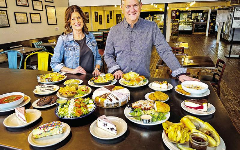 Suzanne and Mitchell Walker, who carry on Mrs. Laura’s legacy. TRIBUNE PHOTO / RYLEIGH STEGALL