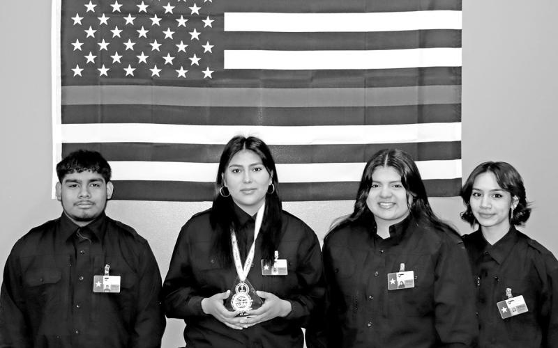 MPHS TPSA state competitors (L to R) Luis Bernardino, Jazmine Palma, Lolita Solis, Araceli Landaverde COURTESY PHOTO