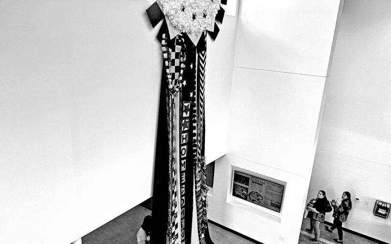 The Mount Pleasant High School mum COURTESY PHOTO