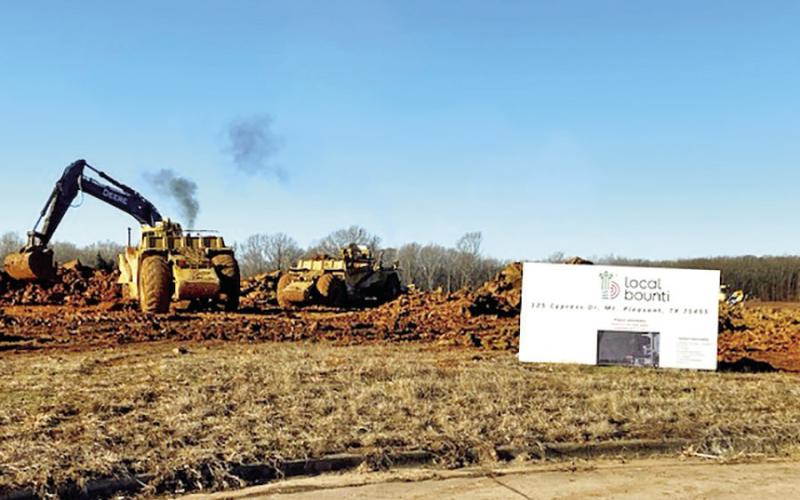 Local Bounti breaks ground on new facility in Mount Pleasant