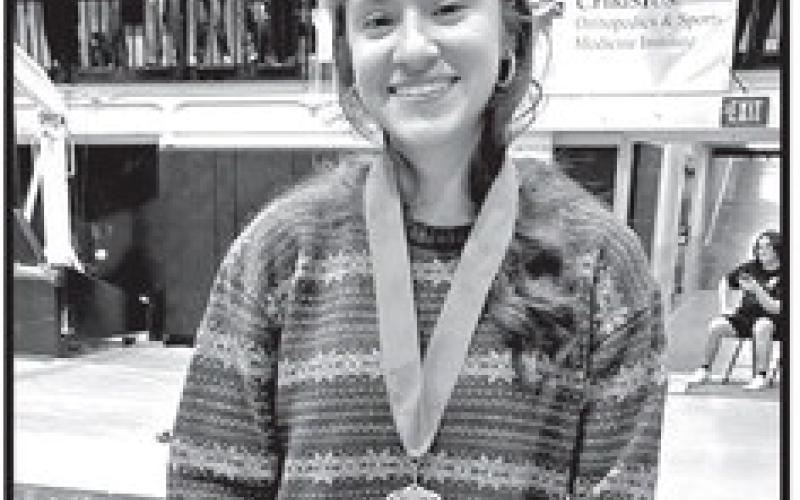 Senior Esmeralda Perez placed 2nd in Senior II solo