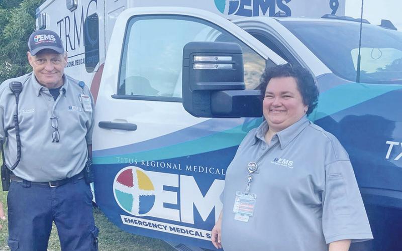 PHOTO COURTESY OF TITUS REGIONAL EMS