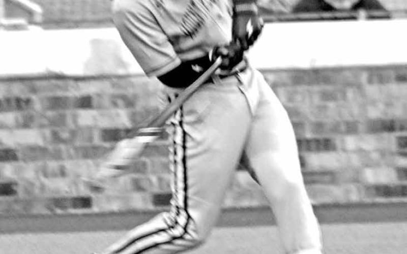 Tiger Jayden Tarrant (10) takes a cut during an at-bat against Texas High last week in Atlanta.