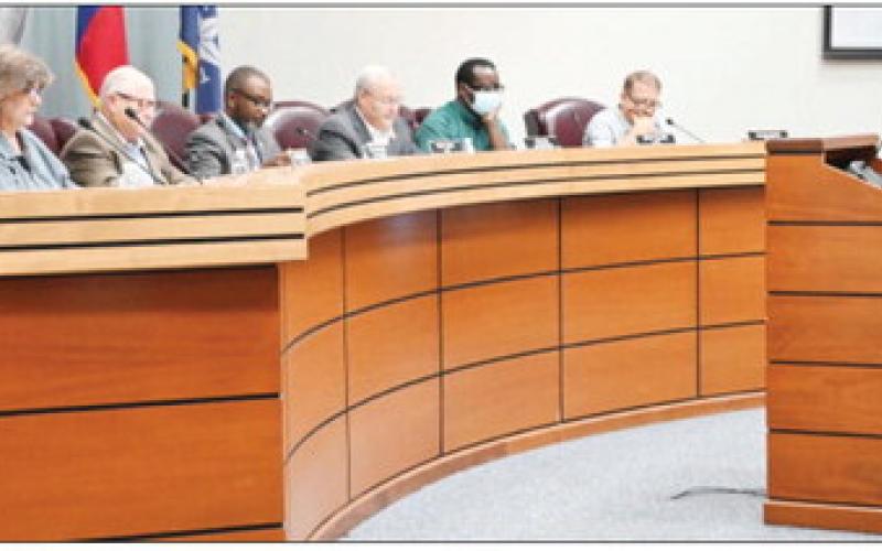 The city council met Tuesday evening. TRIBUNE PHOTO / MIRANDA OGLESBY