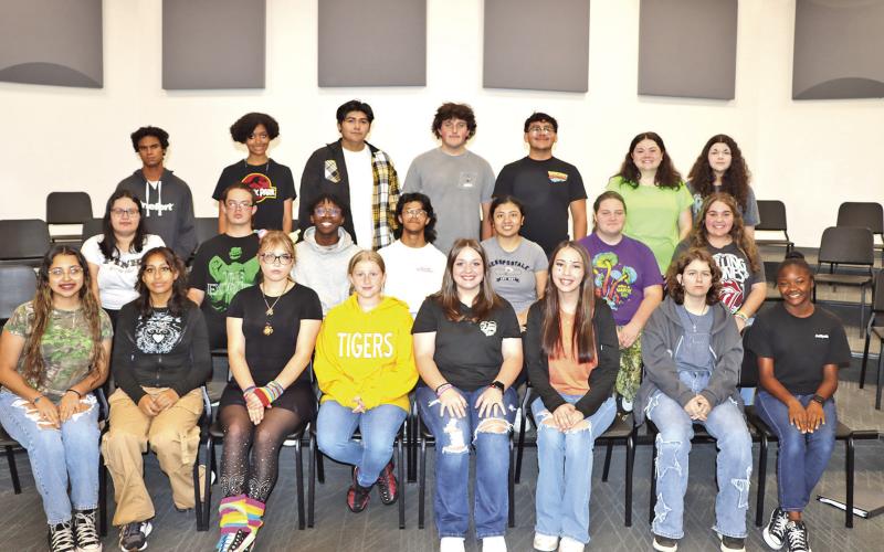 MPHS members of the All-Region Choir COURTESY PHOTO
