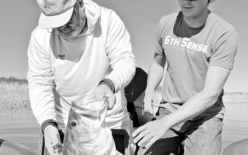 Five Top 25 bass have been reeled in at Lake O.H. Ivie in the last three years. Shawn Strength’s 16.65 pounder caught in November 2023 is the most recent. It’s ranks No. 14. (Photos courtesy Dalton Smith)